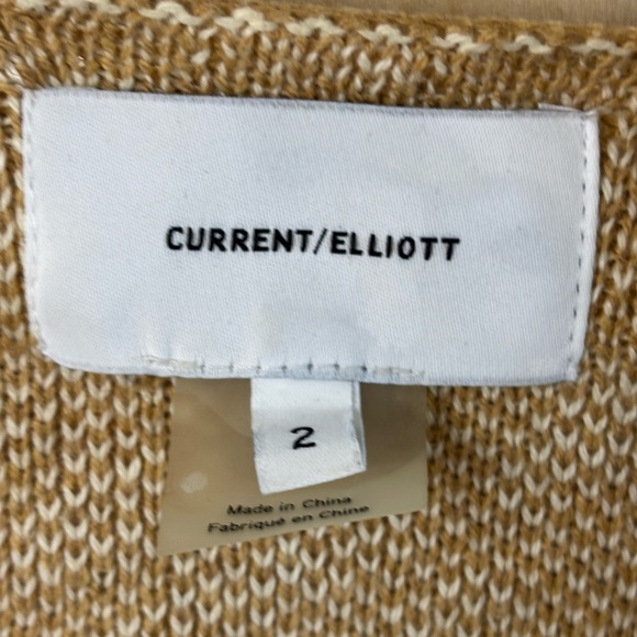 Current/Elliott The Oversized Printed Cardigan Size 2, Medium - Picture 5 of 7